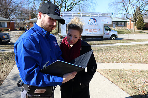 gutter systems customer experience