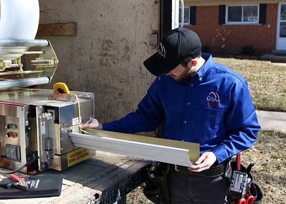 seamless gutter machine